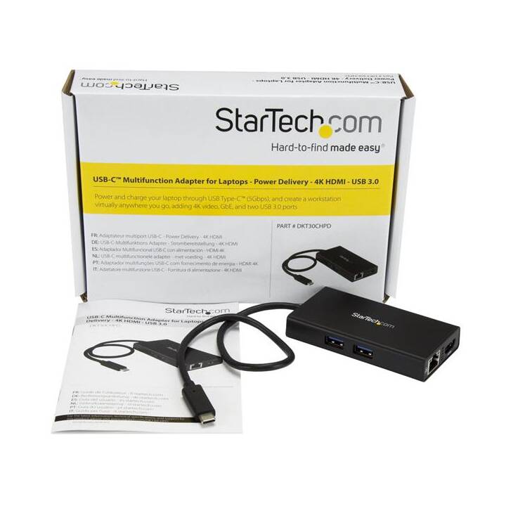 STARTECH.COM USB-C - RJ-45 / HDMI / 2x USB 3.0