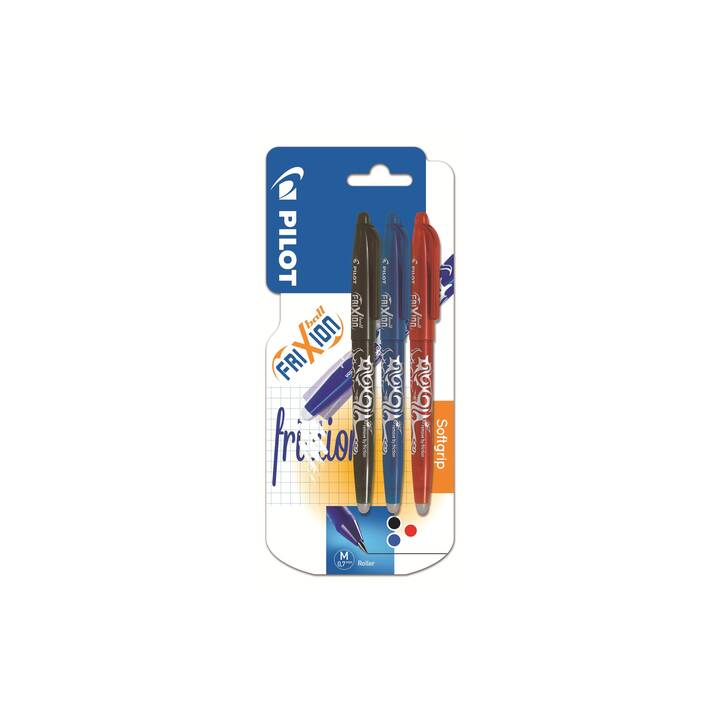 PILOT PEN Stylo roller FriXion Ball (Bleu, Noir, Rouge)