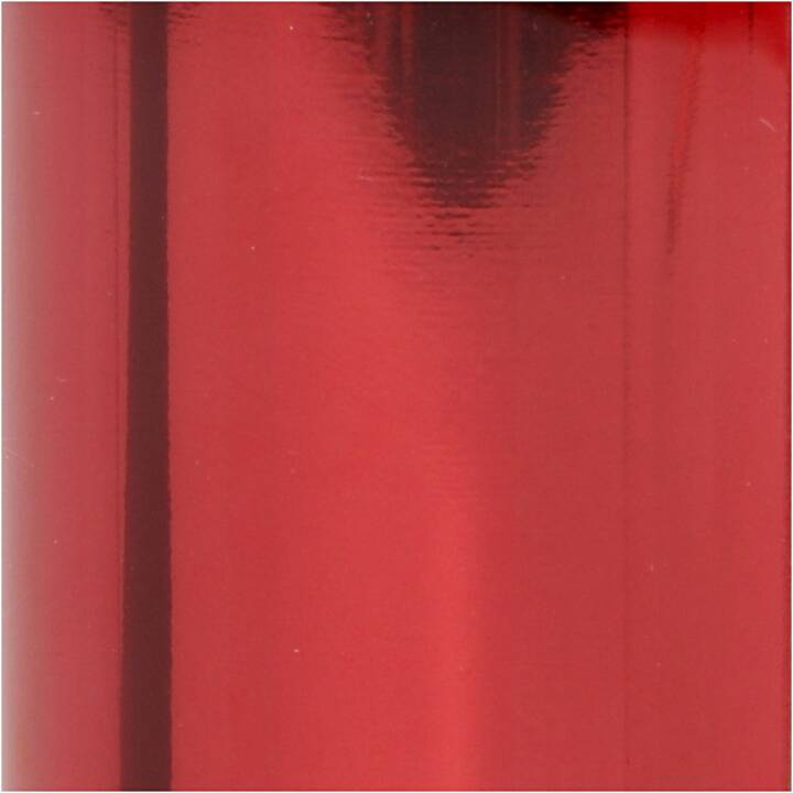 CREATIV COMPANY Pellicola colore Metallic (15.5 cm x 50 cm, Rosso)