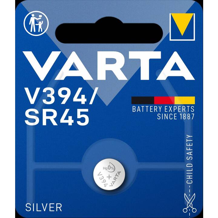 VARTA Batterie (SR45 / V394 / LR936, 1 Stück)