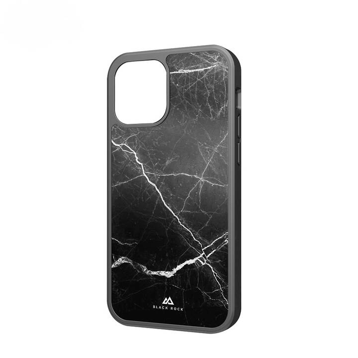 BLACK ROCK Backcover Protective Marble (iPhone 13 Pro Max, Nero)