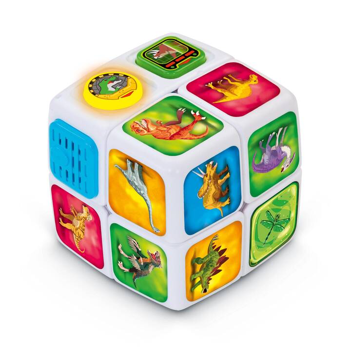 VTECH Giocattoli educativi per il primo apprendimento Cube Aventures – Dinos