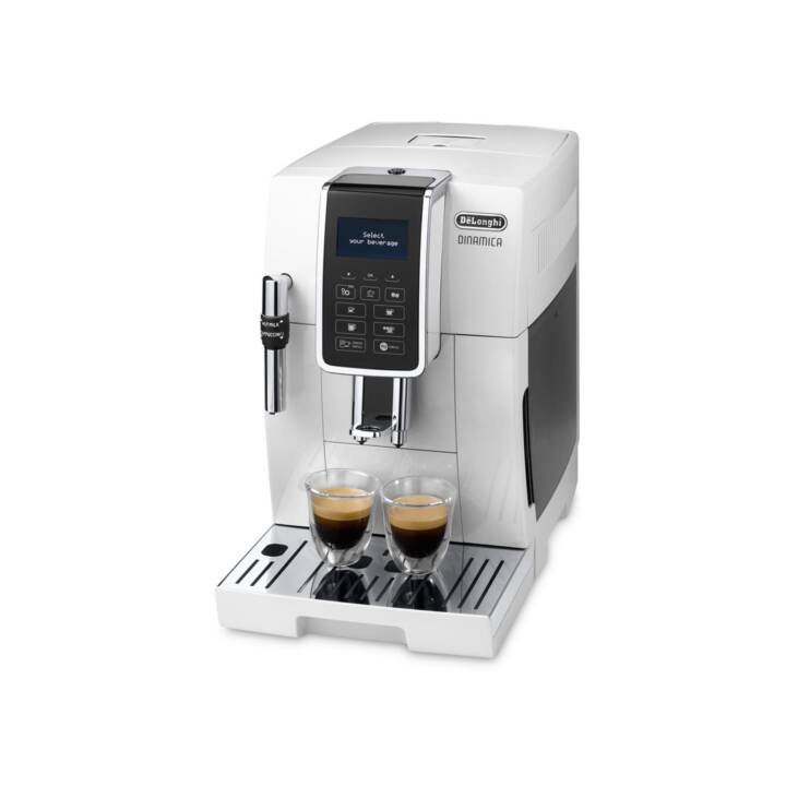 DELONGHI Dinamica ECAM 350.35.W (Weiss, 1.8 l, Kaffeevollautomat)