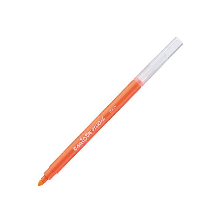 CARIOCA Neon Pennarello (Multicolore, 8 pezzo)