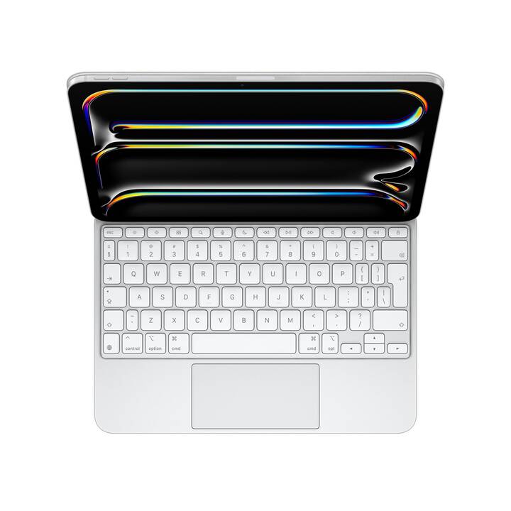 APPLE Magic Keyboard für 11" Type Cover / Tablet Tastatur (11", iPad Pro M4, Weiss)