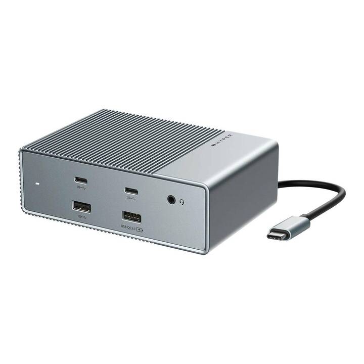 TARGUS Stazione d'aggancio HDG215-EU (DisplayPort, 2 x HDMI, 2 x USB 3.2 Gen 2 Typ-C, 3 x USB 3.2 Typ-A, RJ-45 (LAN))