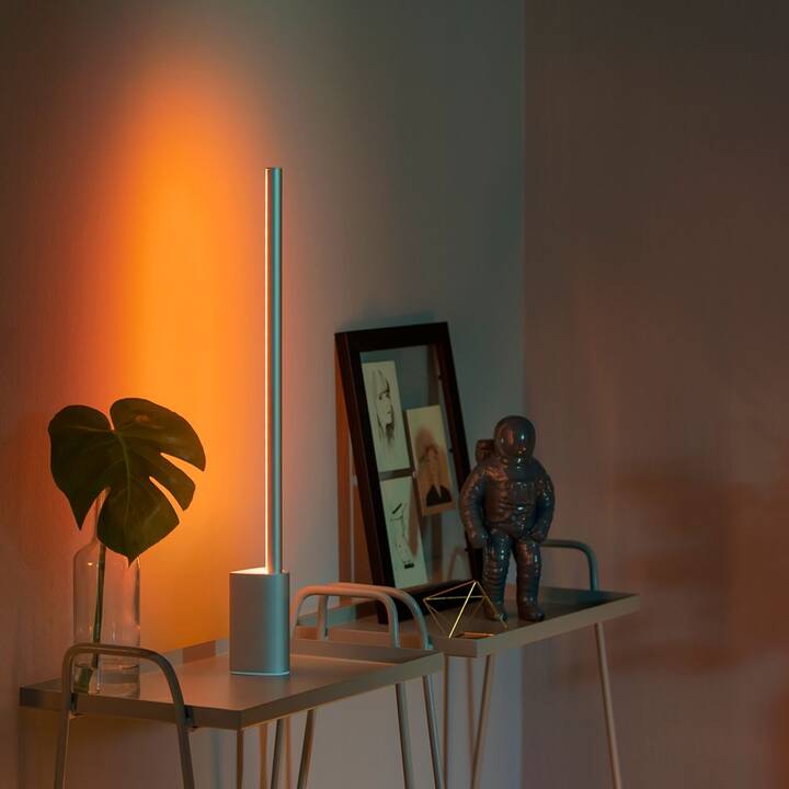 PHILIPS HUE Lampe de table Signe White & Color (Argent)