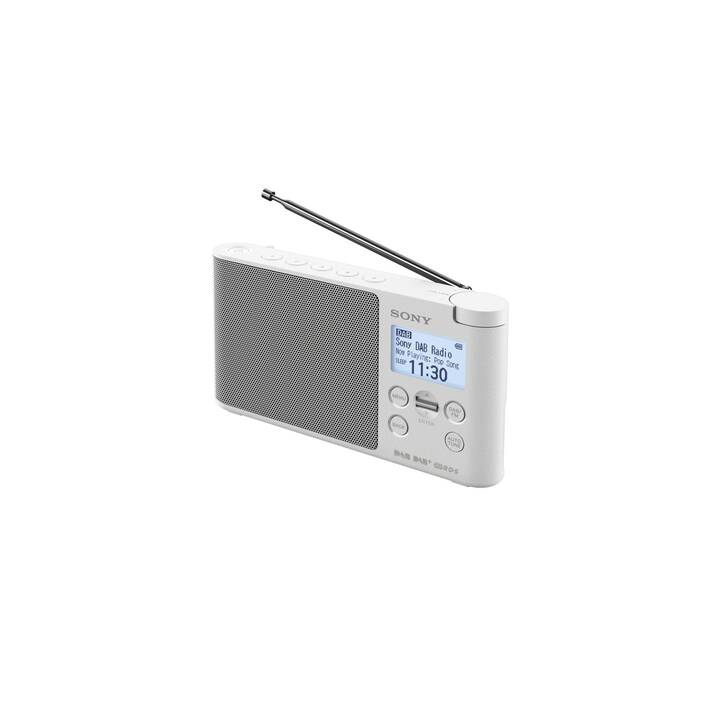 SONY XDR-S41D Radio digitale (Bianco)