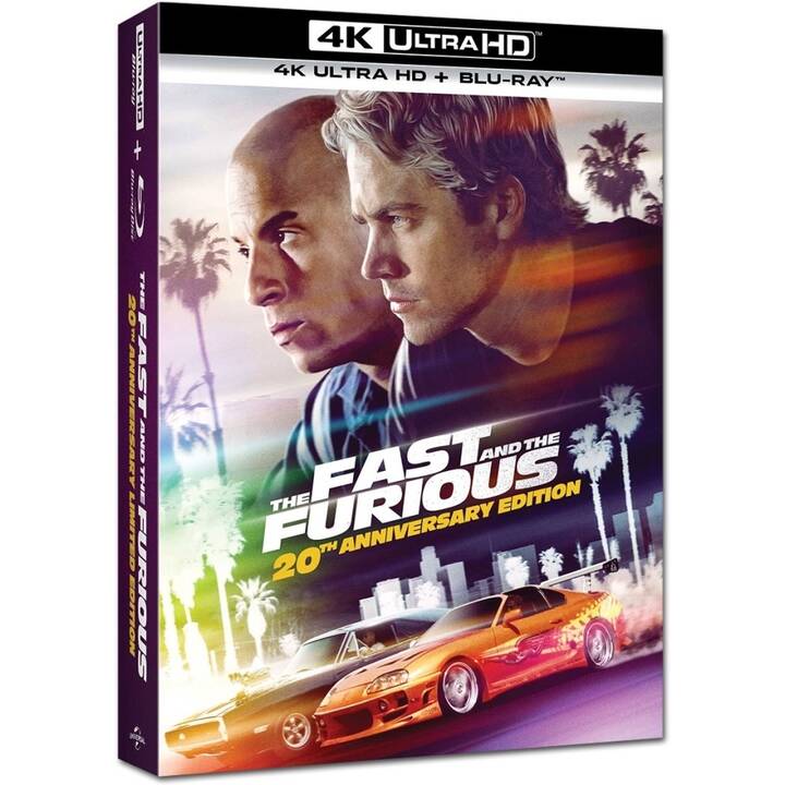The Fast and the Furious (4K Ultra HD, Steelbook, Limited Collector's Edition, DE, IT, EN, ES)