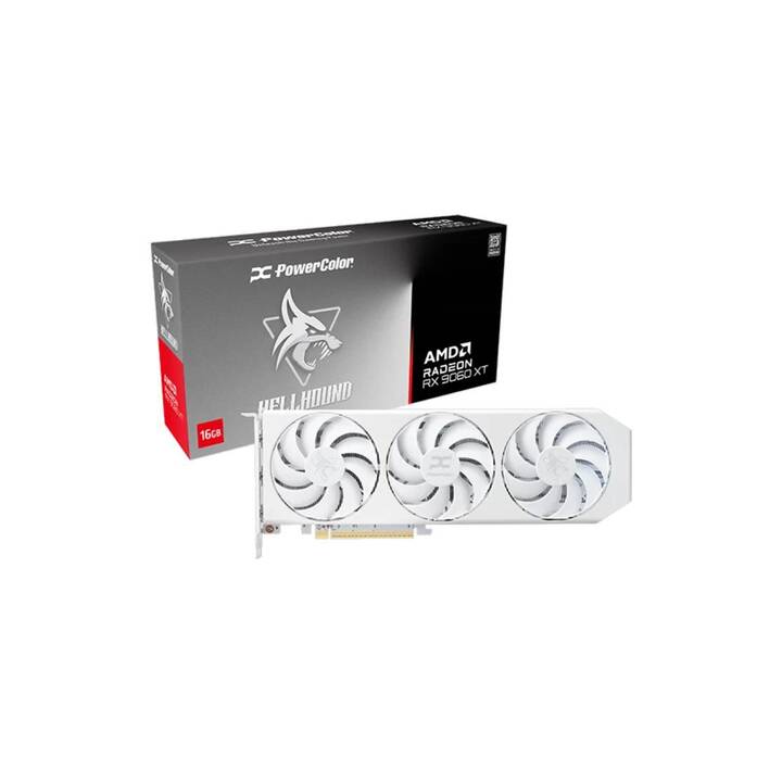 POWERCOLOR Hellhound AMD Radeon RX 9060 XT FH Trio (16 GB