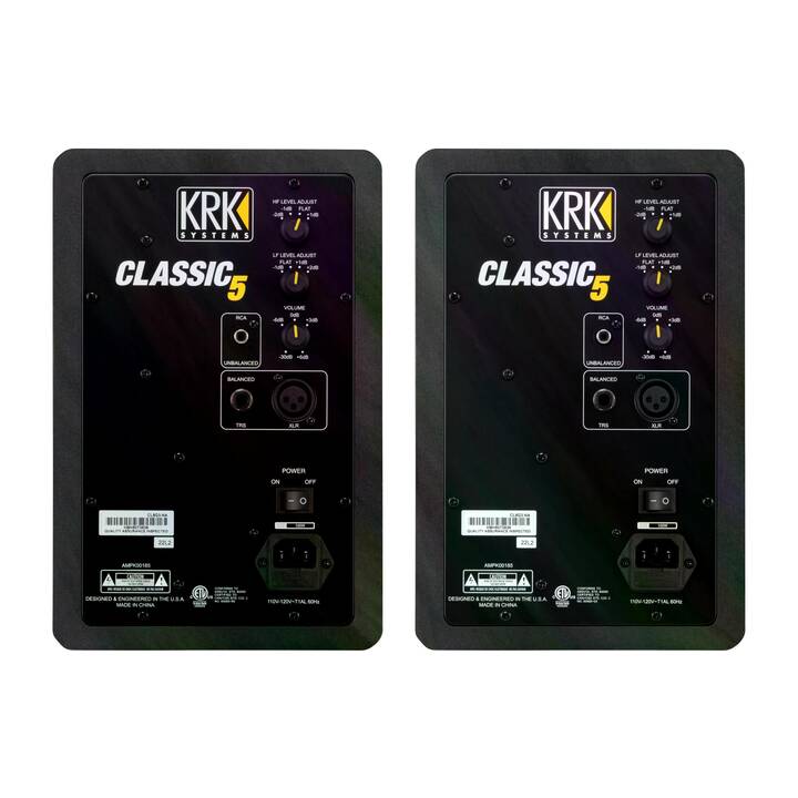 KRK ROKIT 5 G3 Classic (100 W, Aktiv-Lautsprecher, Schwarz)