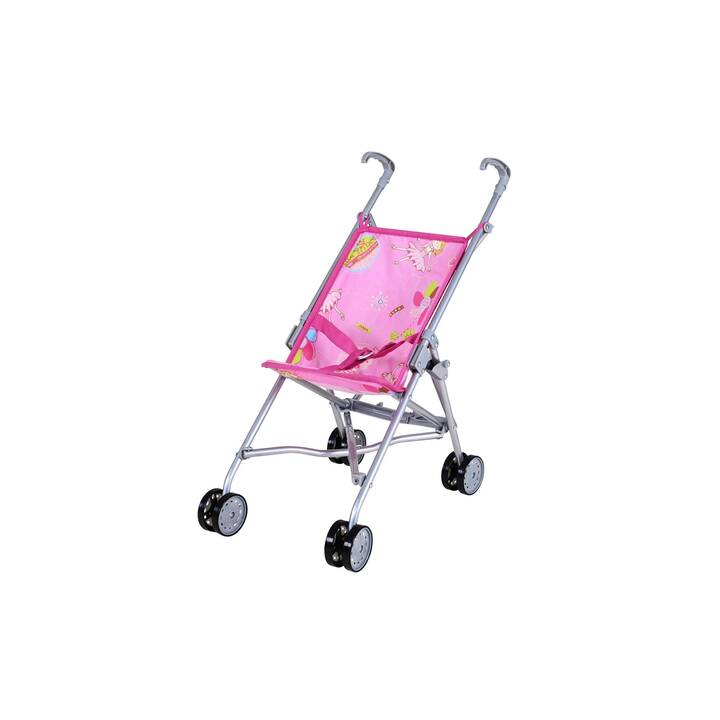 KNORRTOYS Poussette de poupée (Jaune, Gris, Rose)