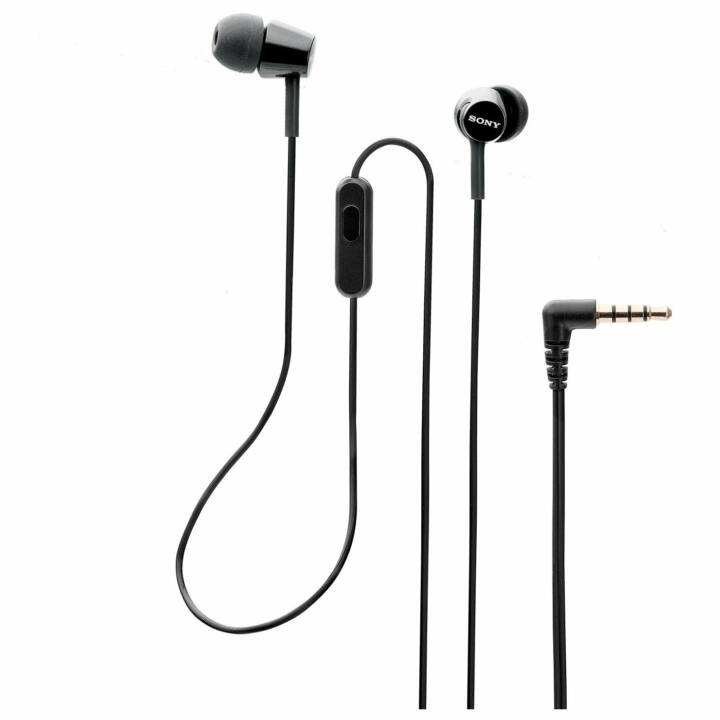 SONY MDR-EX155AP (In-Ear, Nero)