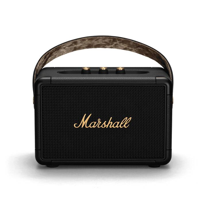 MARSHALL Kilburn II Black & Brass (Bluetooth 5.0, Schwarz)
