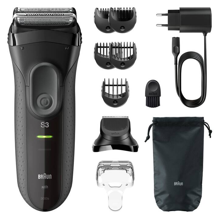 BRAUN Series 3+ 3000BT (Grau) - Interdiscount