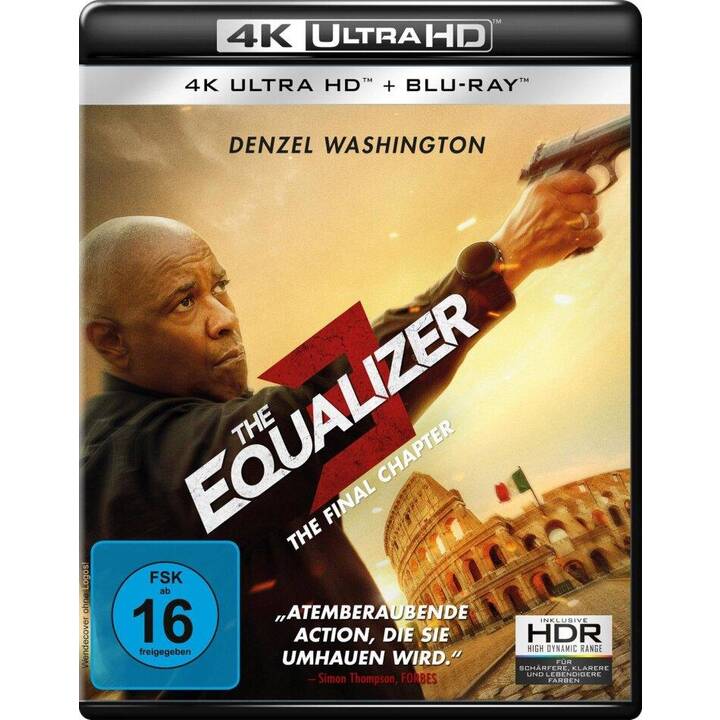 The Equalizer 3 - The Final Chapter (4K Ultra HD, DE, IT, EN, TR)