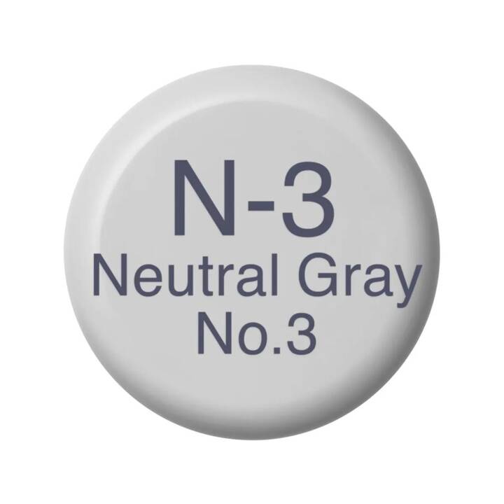 COPIC Tinte N-3 (Grau, 12 ml)