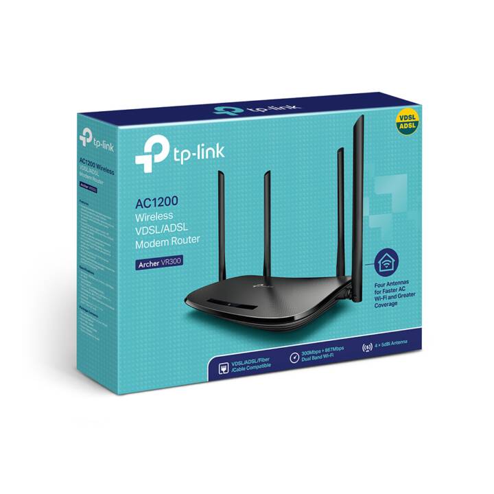 TP-LINK VDSL-Router Archer VR300 Routeur