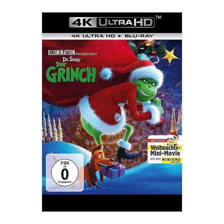 Der Grinch (4K Ultra HD, EN, DE)