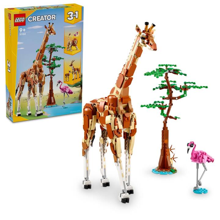 LEGO Creator 3-in-1 Tiersafari (31150)