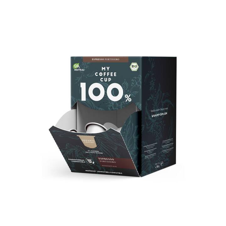 MY-COFFEECUP Kaffeekapseln Fortissimo Bio (100 Stück)