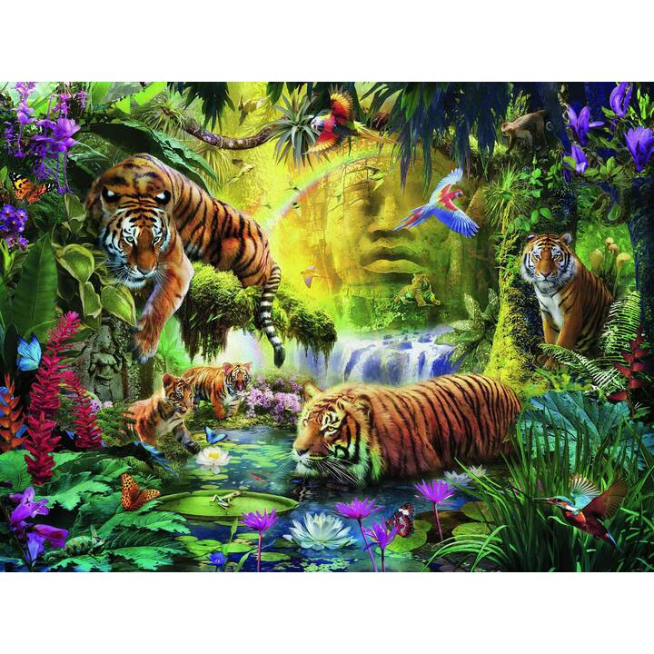 RAVENSBURGER Tranquil Tigers Puzzle (1500 x)