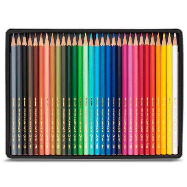 CARAN D'ACHE Matite colorate (Multicolore, 30 pezzo)