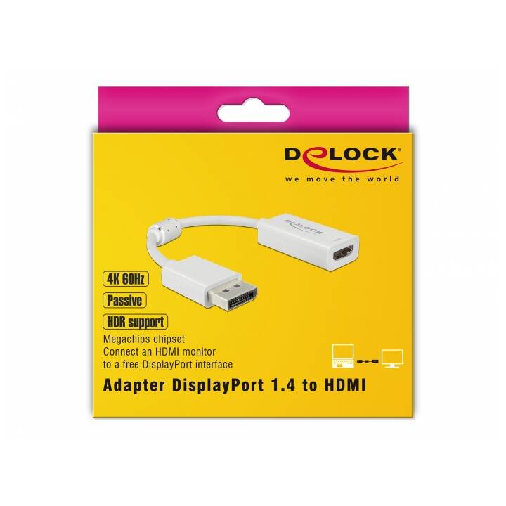 DELOCK Adaptateur vidéo (DisplayPort)