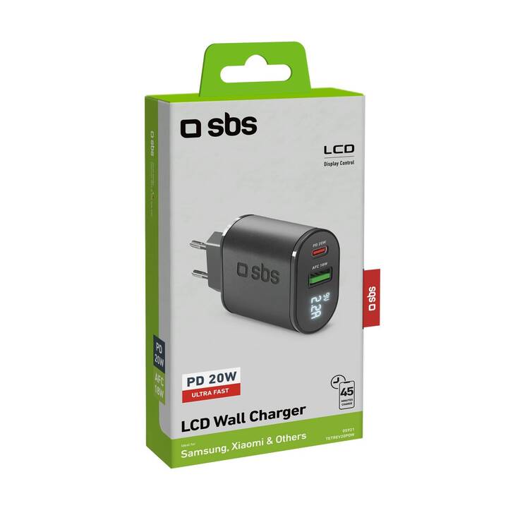 SBS Power Delivery 20W Chargeur mural