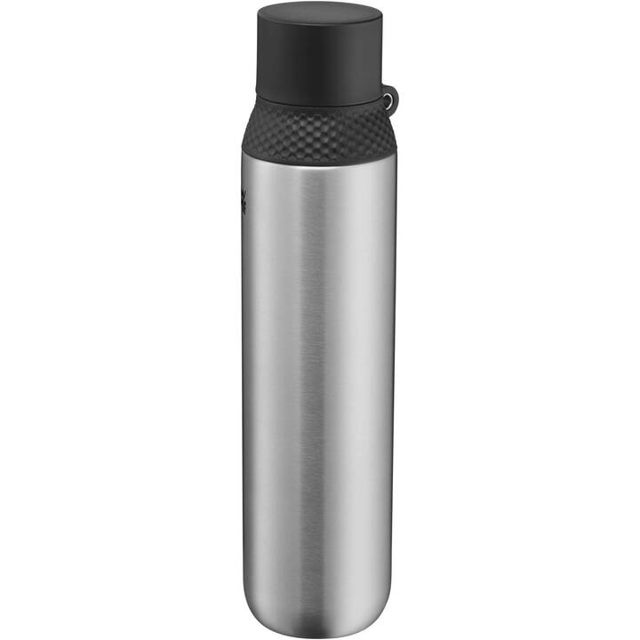 WMF Thermo Trinkflasche Iso2Go (0.75 l, Silber, Edelstahl)