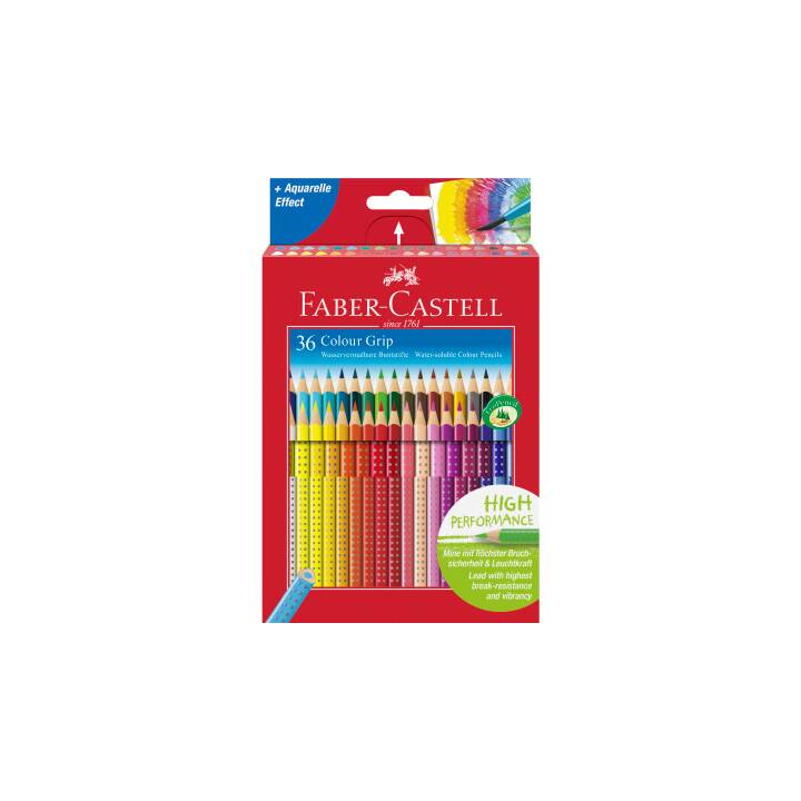 FABER-CASTELL Crayons de couleur (36 pièce)