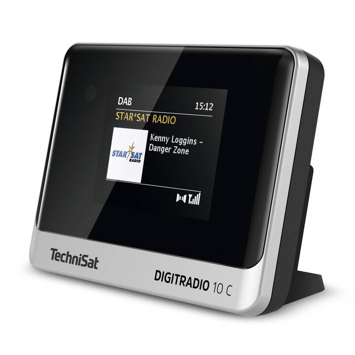 TECHNISAT DigitRadio 10 C Digitalradio (Silber, Schwarz)