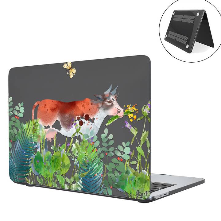 EG coque pour MacBook Pro 13" (2019) - multicolore - vache
