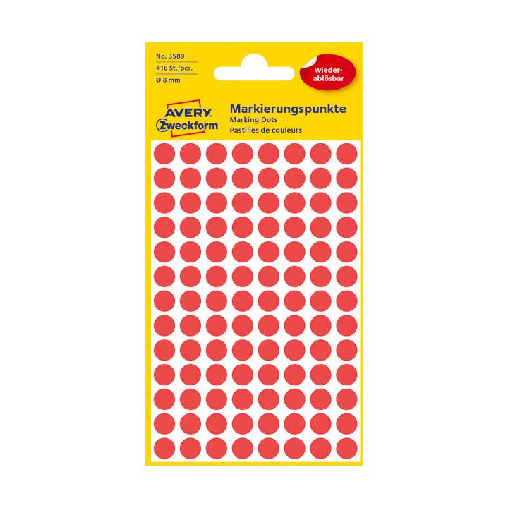 AVERY ZWECKFORM Sticker (Rot)