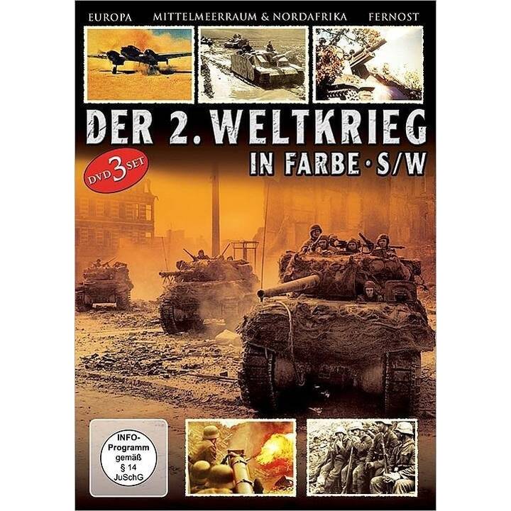 Der 2. Weltkrieg - Europa / Mittelmeerraum & Nordafrika / Fernost (DE)