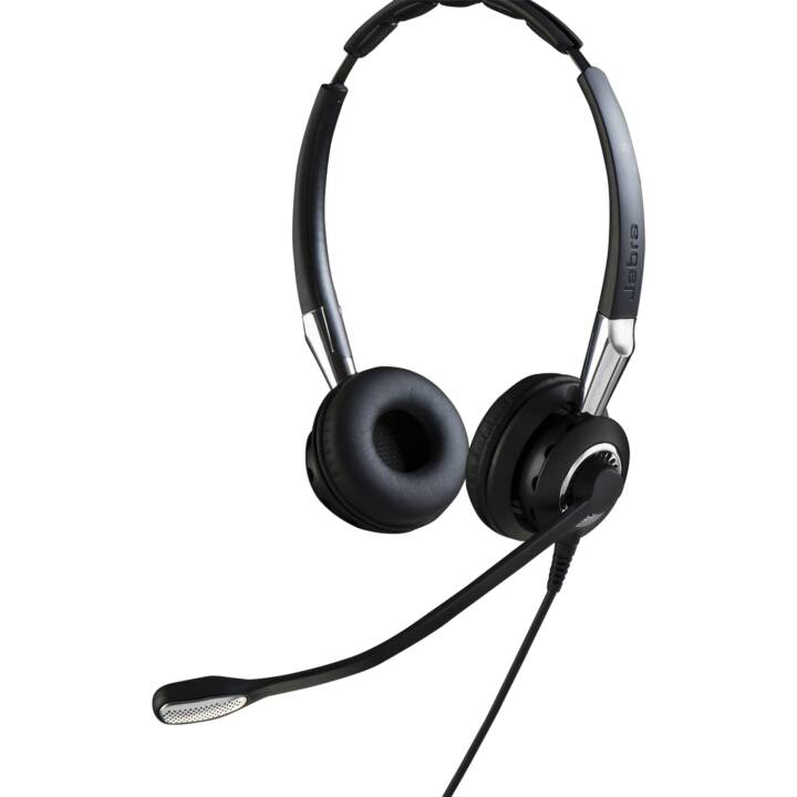 JABRA Office Headset (On-Ear, Kabel, Schwarz)