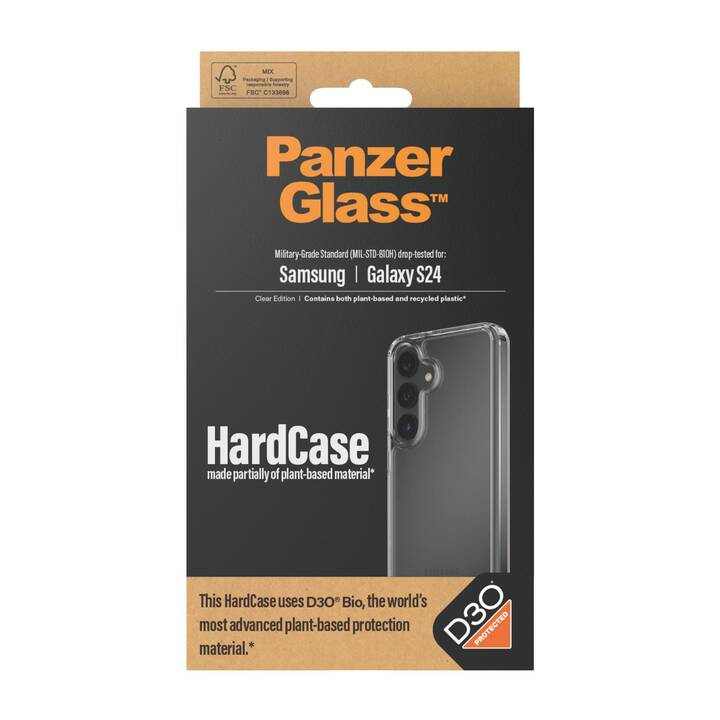 PANZERGLASS Backcover HardCase (Galaxy S24, Transparente)