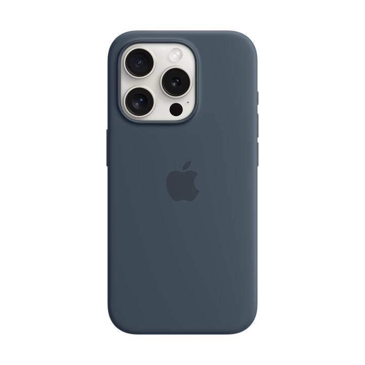 APPLE Backcover (iPhone 15 Pro, Bleu)