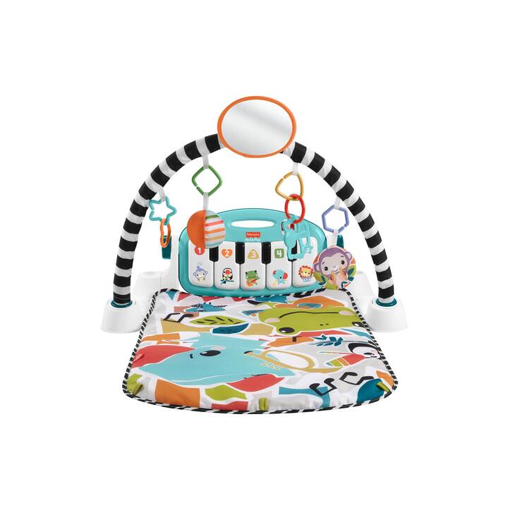 FISHER-PRICE Tapis d'éveil & arche d'activité Glow and Grow (Multicolore)