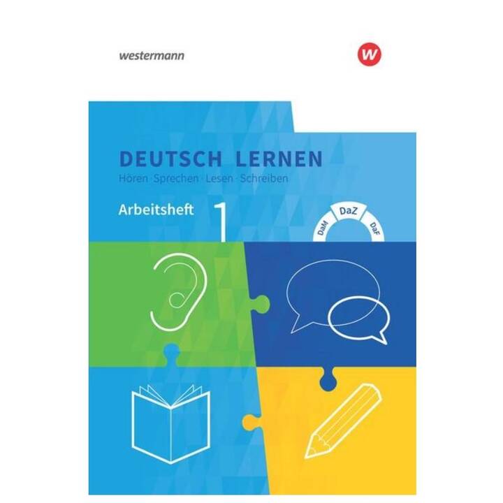 Deutsch lernen: Hören - Sprechen - Lesen - Schreiben - Interdiscount