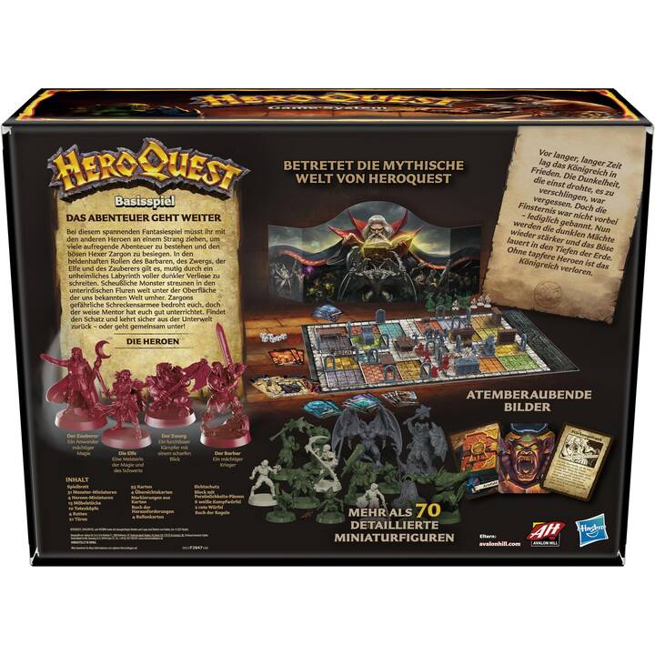 HASBRO Avalon Hill HeroQuest (DE)