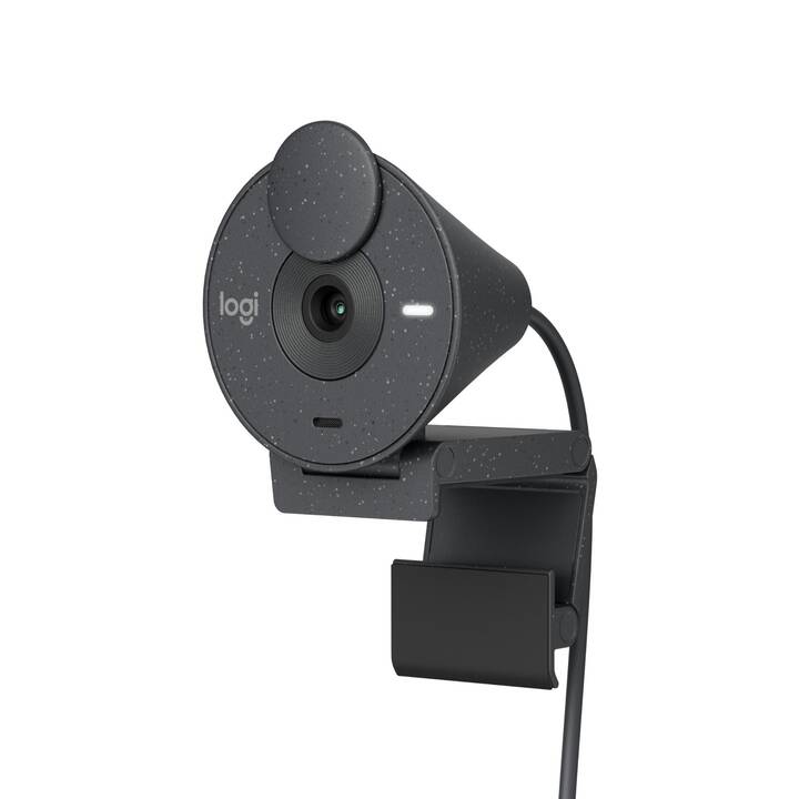 LOGITECH Brio 300 Webcam (2 MP, Graphite)