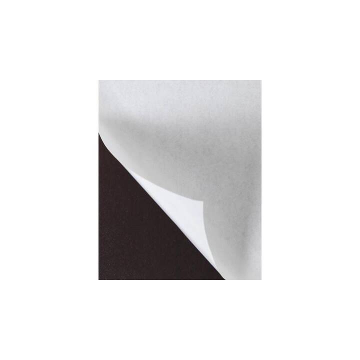 I AM CREATIVE Feuille magnétique (21 cm x 14.8 cm, Noir)