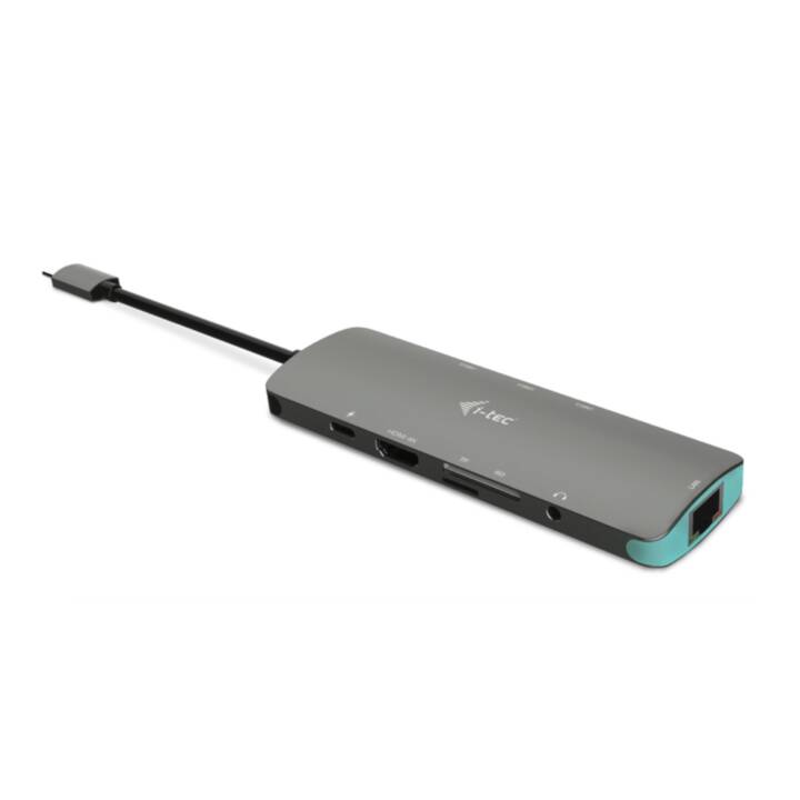 I-TEC Stations d'accueil Metal Nano (HDMI, 3 x USB 3.0 de type A, RJ-45 (LAN))