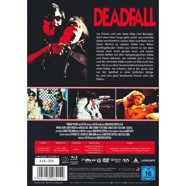  Deadfall  (Mediabook, DE, EN)