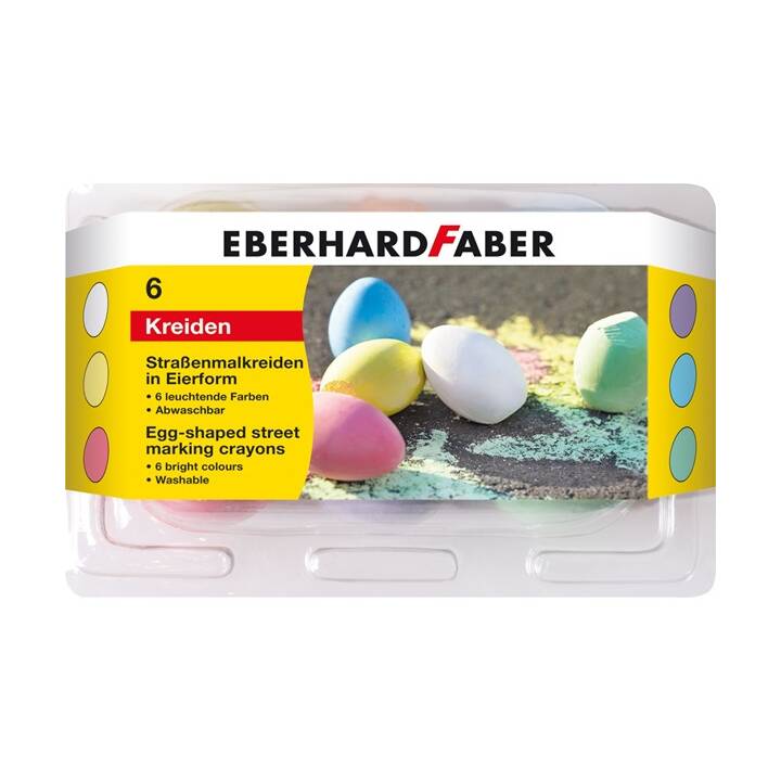 EBERHARDFABER Strassenkreide (6 Stück)