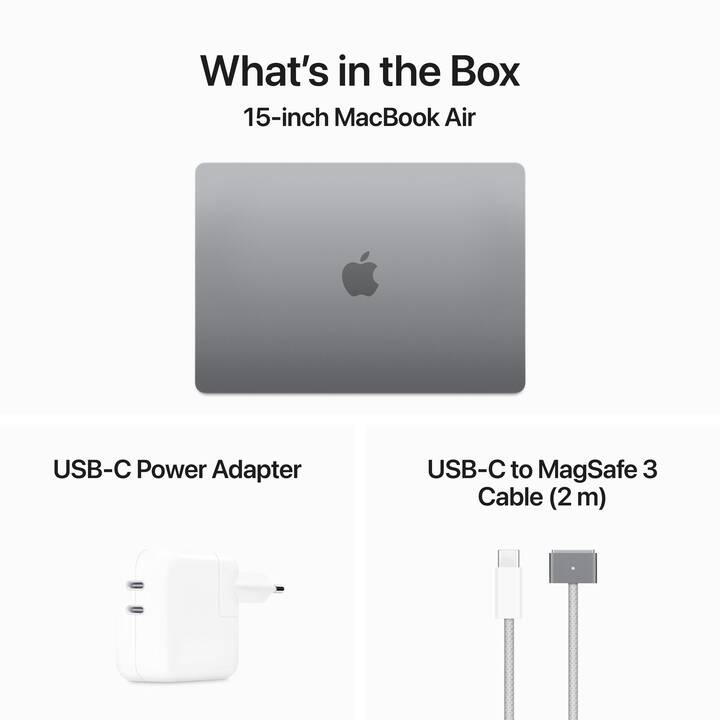 APPLE MacBook Air 2024 (15.3", Apple M3 Chip, 24 Go RAM, 1000 Go SSD)