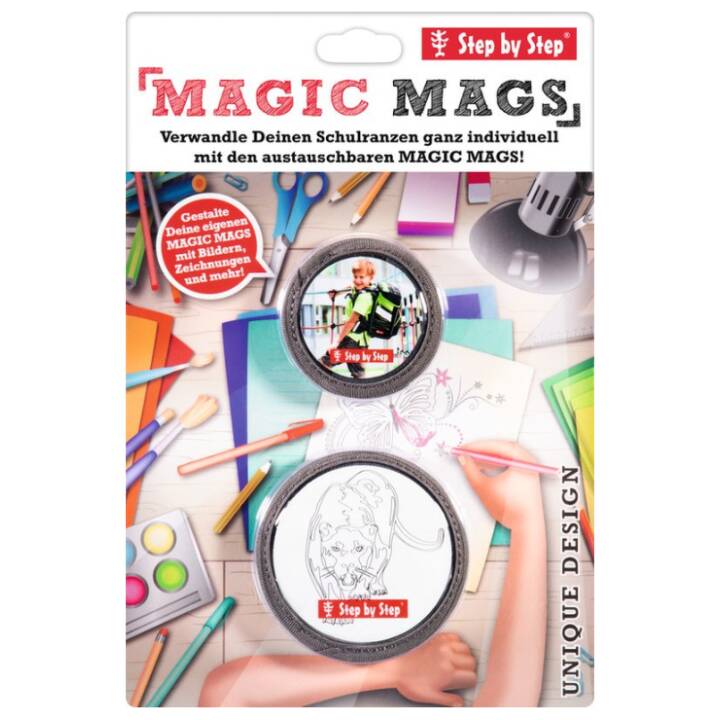 STEP BY STEP Application magnétique Magic Mags Do It Yourself (Multicolore)