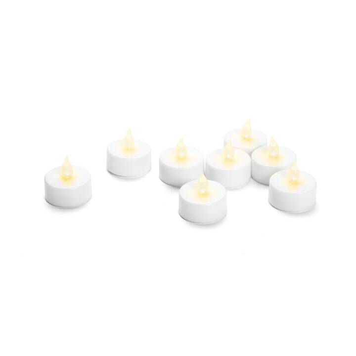 INTERTRONIC Bougies LED (Blanc, 20 pièce)