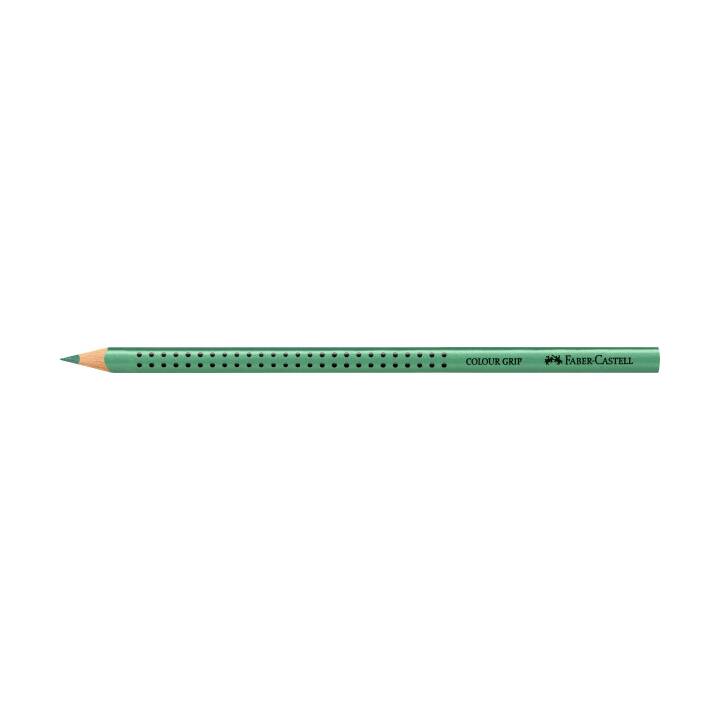 FABER-CASTELL Farbstift Colour Grip (Grün, 1 Stück)